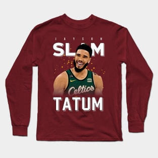 Jayson Tatum Original Aesthetic Tribute 〶 Long Sleeve T-Shirt